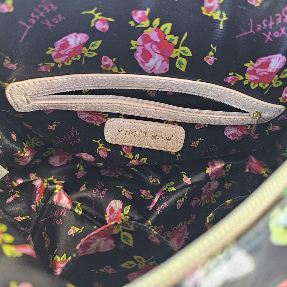 Betsey Johnson Floral Handbag - Picture 4 of 9